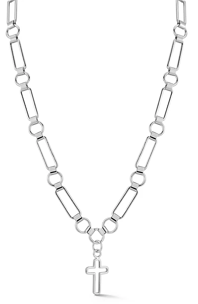 Open Cross Pendant Necklace