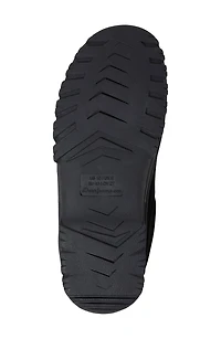 Suede Faux Shearling Lined Clog