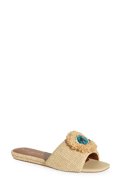 Eye Woven Slide Sandal
