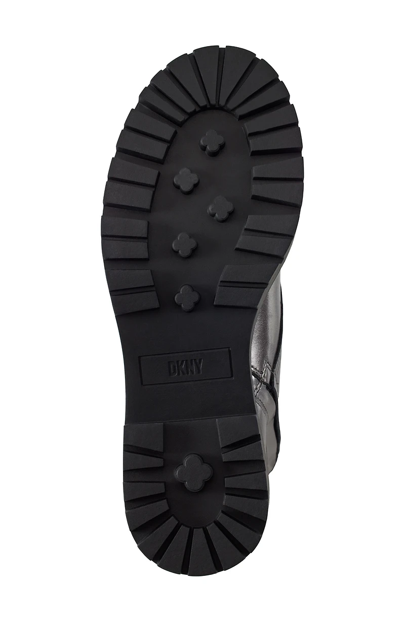 Rommily Lug Sole Combat Boot