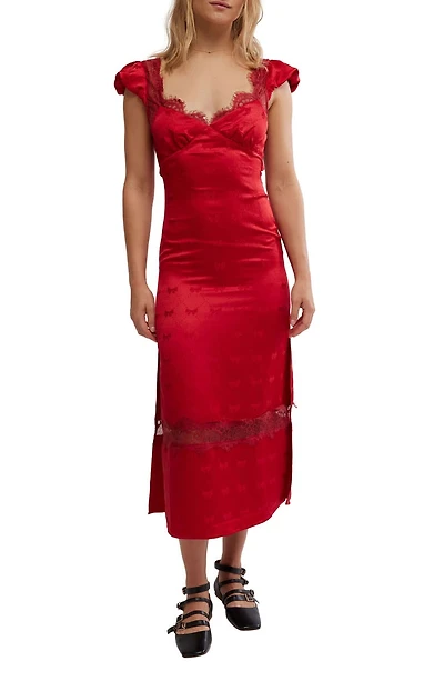 Foolish Heart Midi Dress