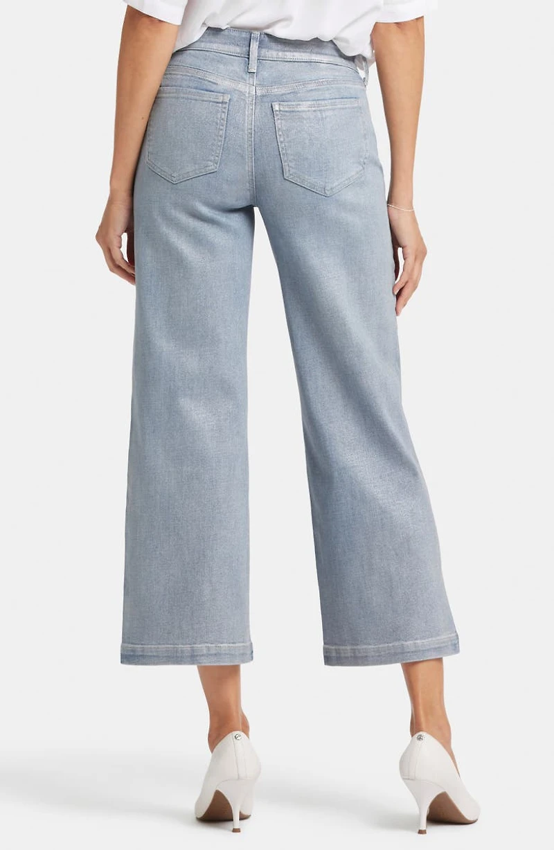 Teresa Ankle Wide Leg Jeans