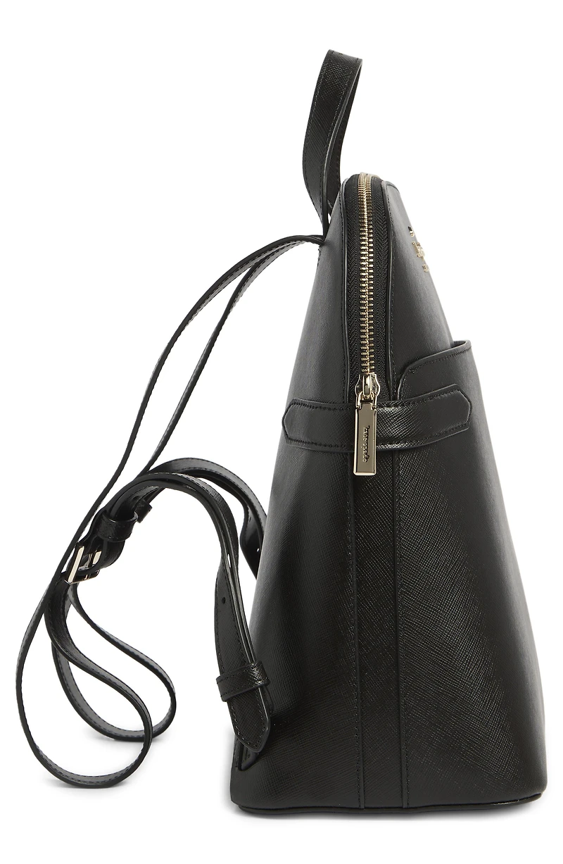 staci saffiano leather dome backpack