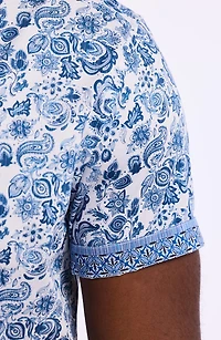 Lamton Short Sleeve Cotton Button-Up Shirt