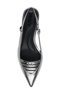 Mikado Slingback Pointed Toe Flat