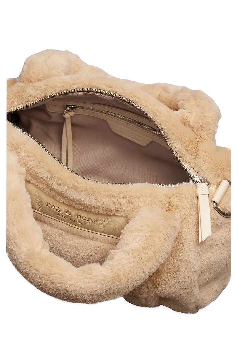 Cloud Mini Faux Fur Duffle