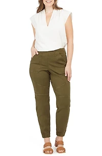 Stretch Twill Jogger Pants