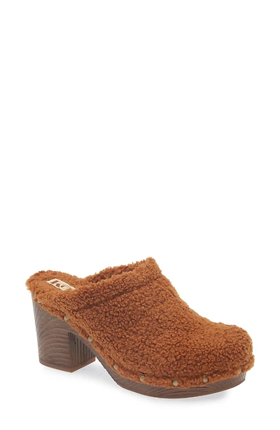 Teddy Faux Fur Clog