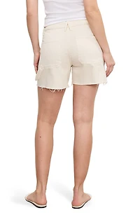 Cutoff Carpenter Denim Shorts