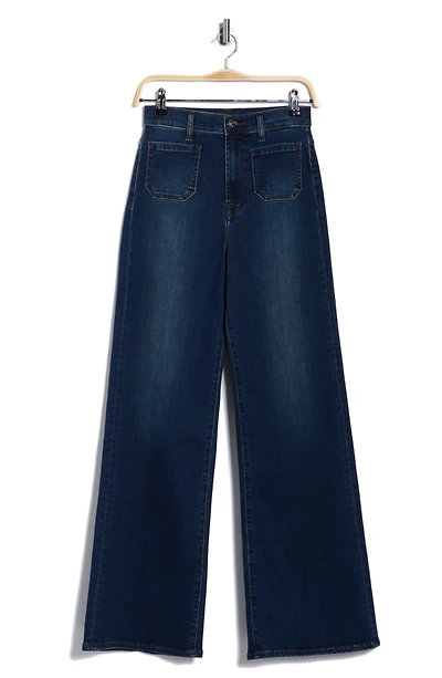 Jo Patch Pocket Ultra High Waist Wide Leg Jeans
