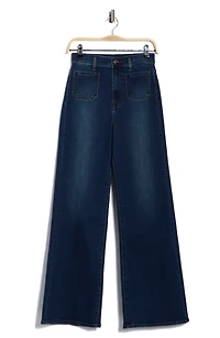 Jo Patch Pocket Ultra High Waist Wide Leg Jeans