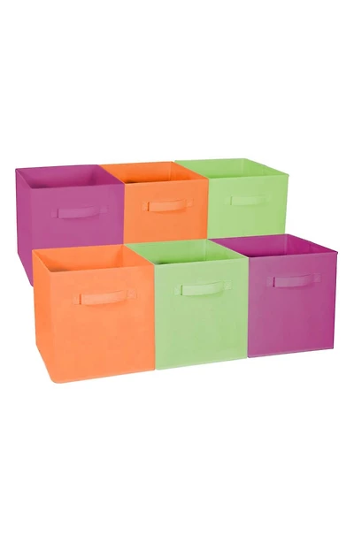 Home Storage Bundle Drawer & Closet Bins - Set of 6