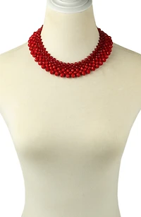 Anita Crystal Statement Collar Necklace