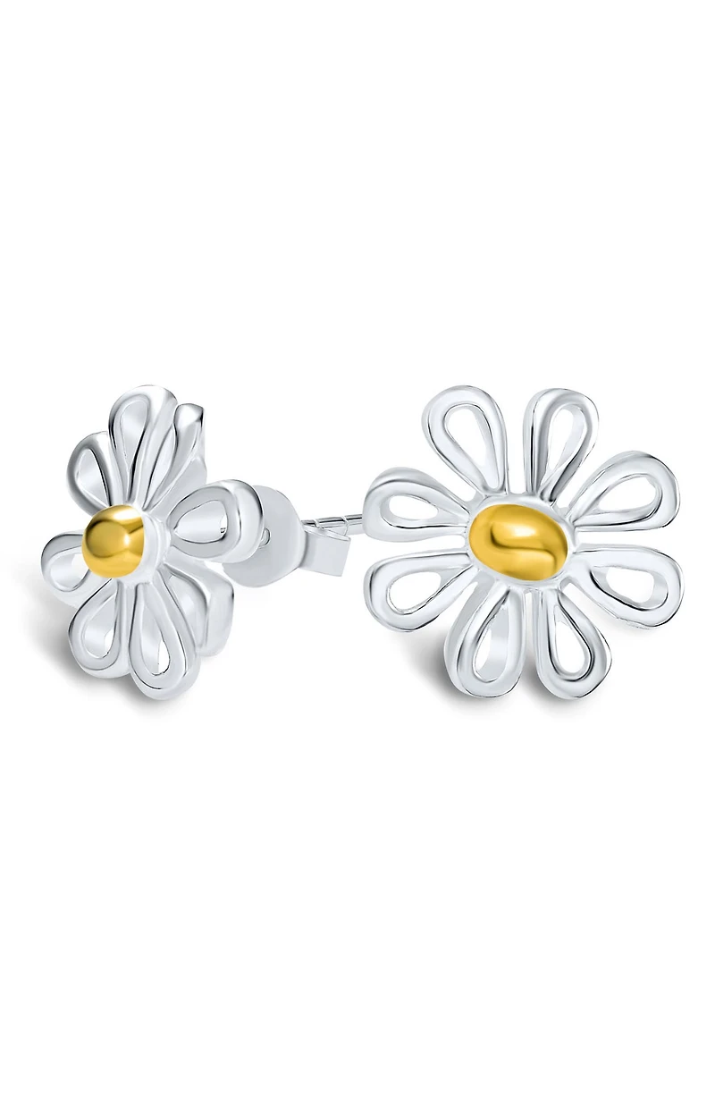 Daisy Flower Stud Earrings