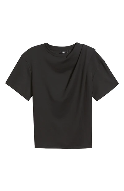 Draped Supima® Cotton T-Shirt