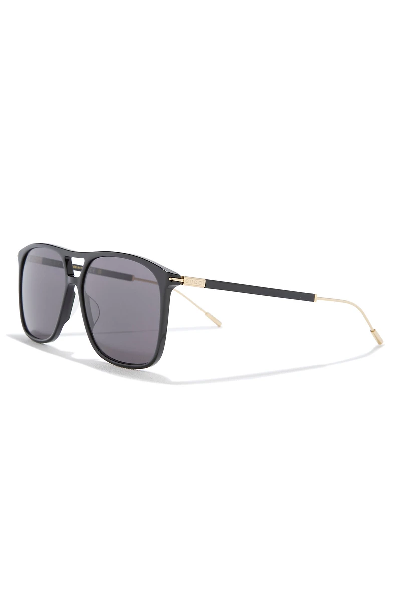 60mm Aviator Sunglasses