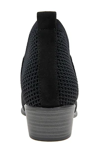 Tory Open Knit Ankle Bootie