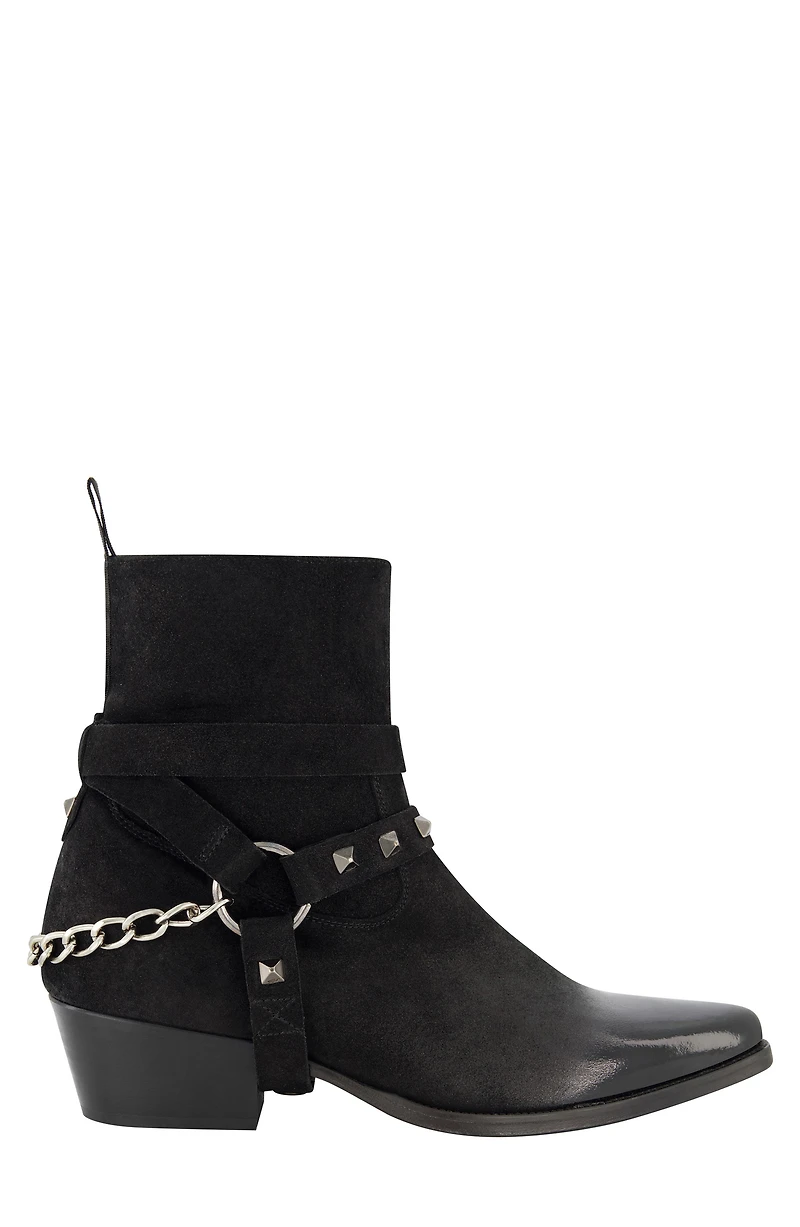 Suede Zip Boot