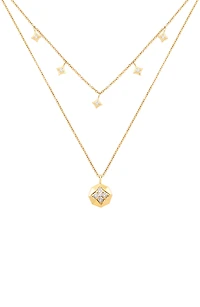 Diamond Layered Necklace