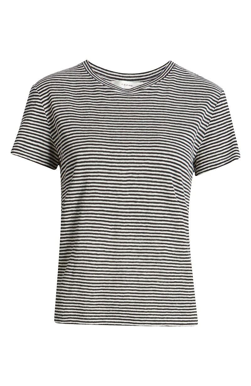 The Stripe Linen Baby T-Shirt