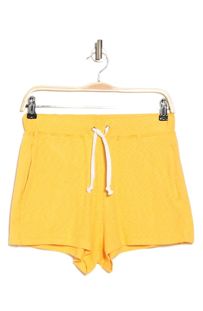 Ribbed Drawstring Shorts