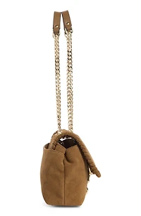 Edie Whipstitch Leather Crossbody