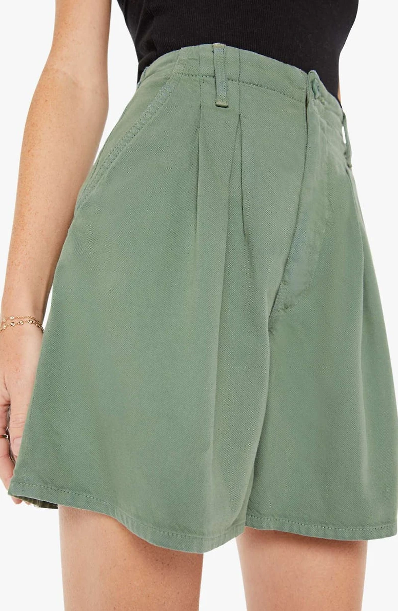 The Pleated Chute Prep Shorts