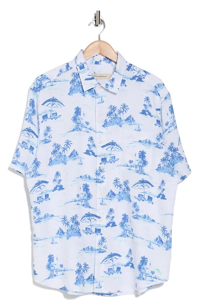 Beachy Days Short Sleeve Button-Up Shirt