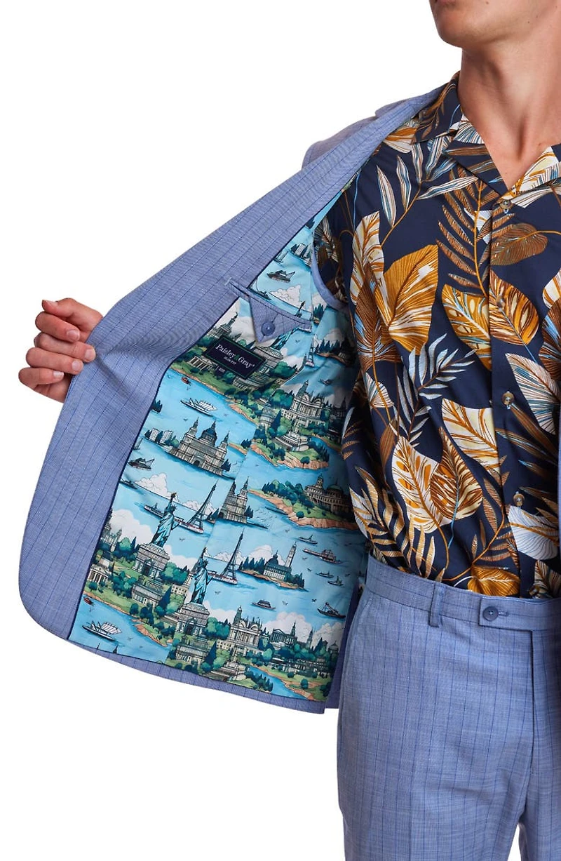 Dover Slim Fit Vertical Stripe Sport Coat