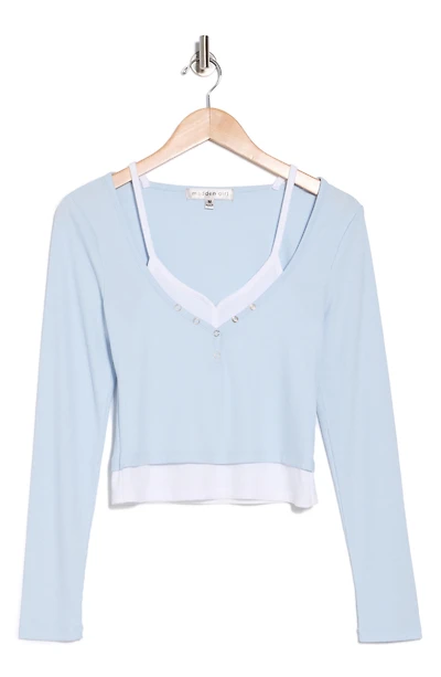 Twofer Long Sleeve T-Shirt