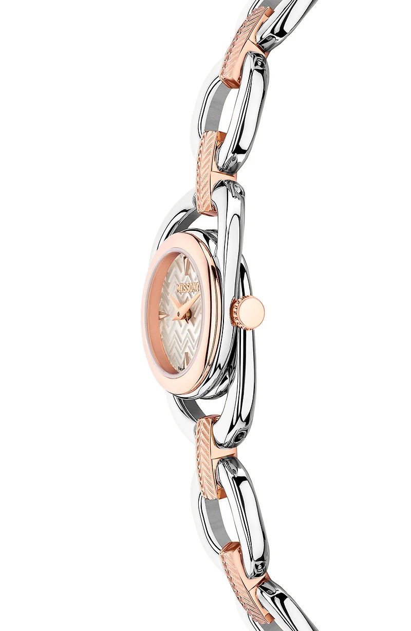 Gioiello Two-Tone Bracelet Watch, 22.8mm