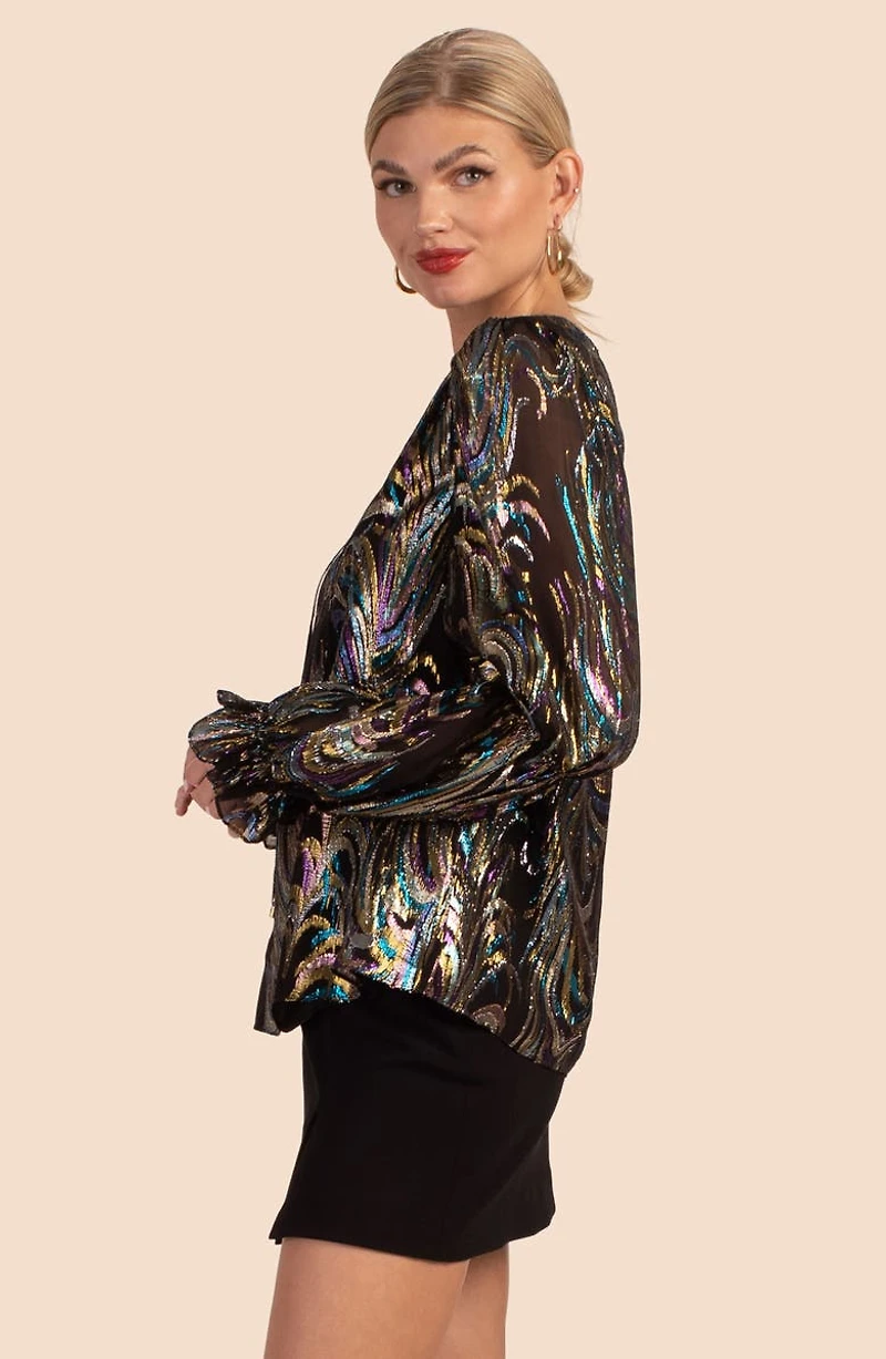 Ambrosial Silk Blend Top