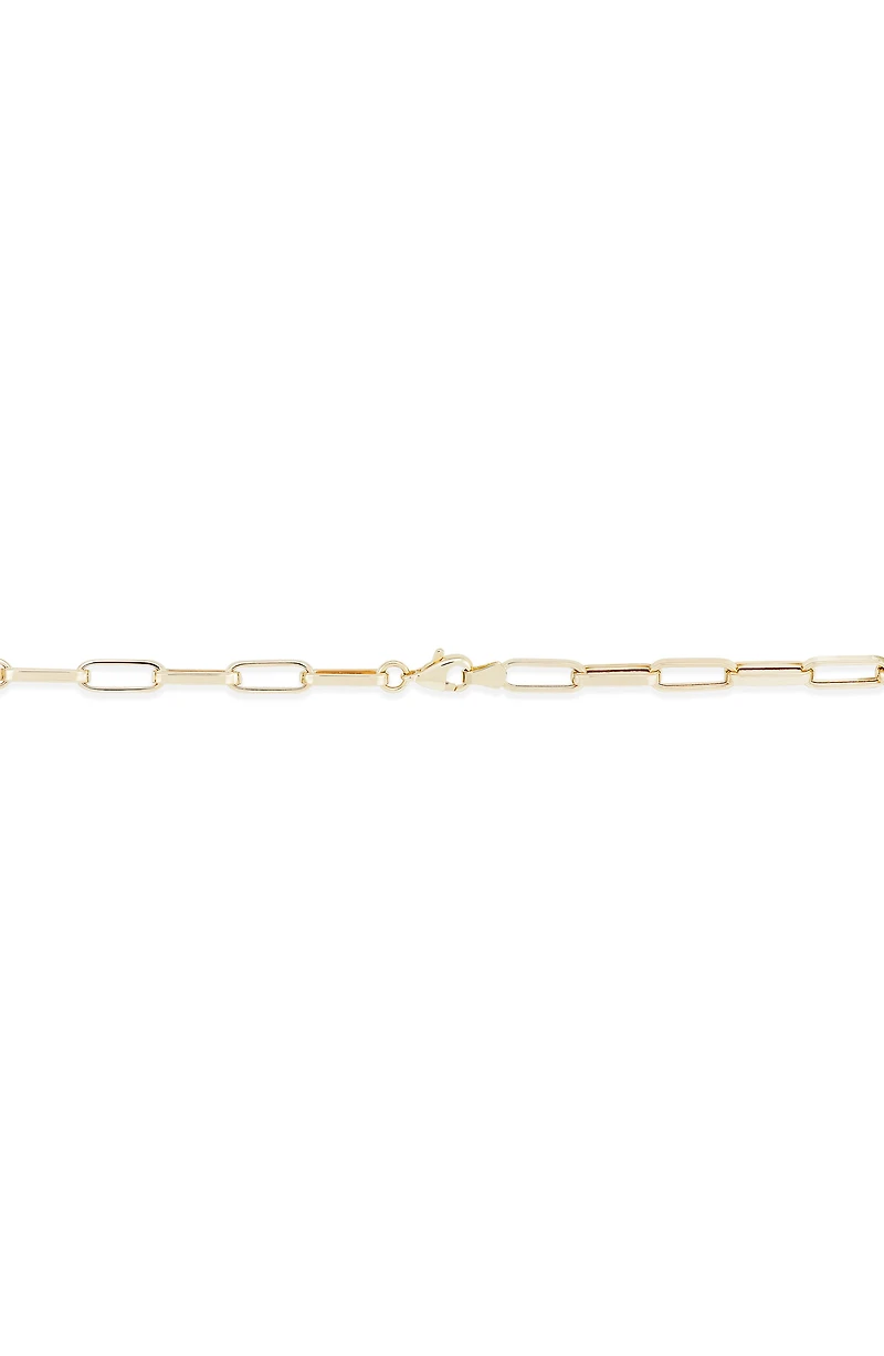 Paper Clip Chain Necklace