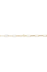 Paper Clip Chain Necklace