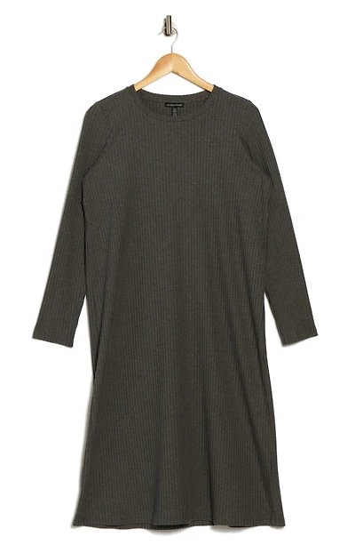 Long Sleeve Rib Dress