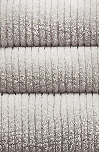 6-Piece Hydro Organic Cotton Blend Bath Towel, Hand Towel & Washcloth Set