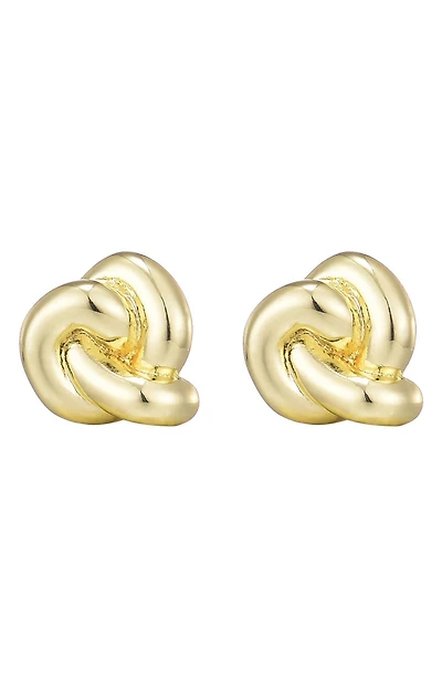 Chubby Knot Stud Earrings