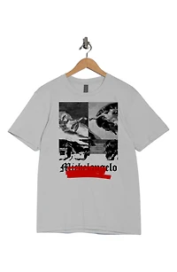 Michelangelo Negative Graphic T-Shirt