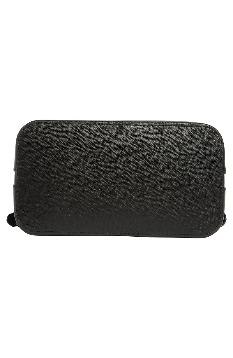 staci saffiano leather dome backpack