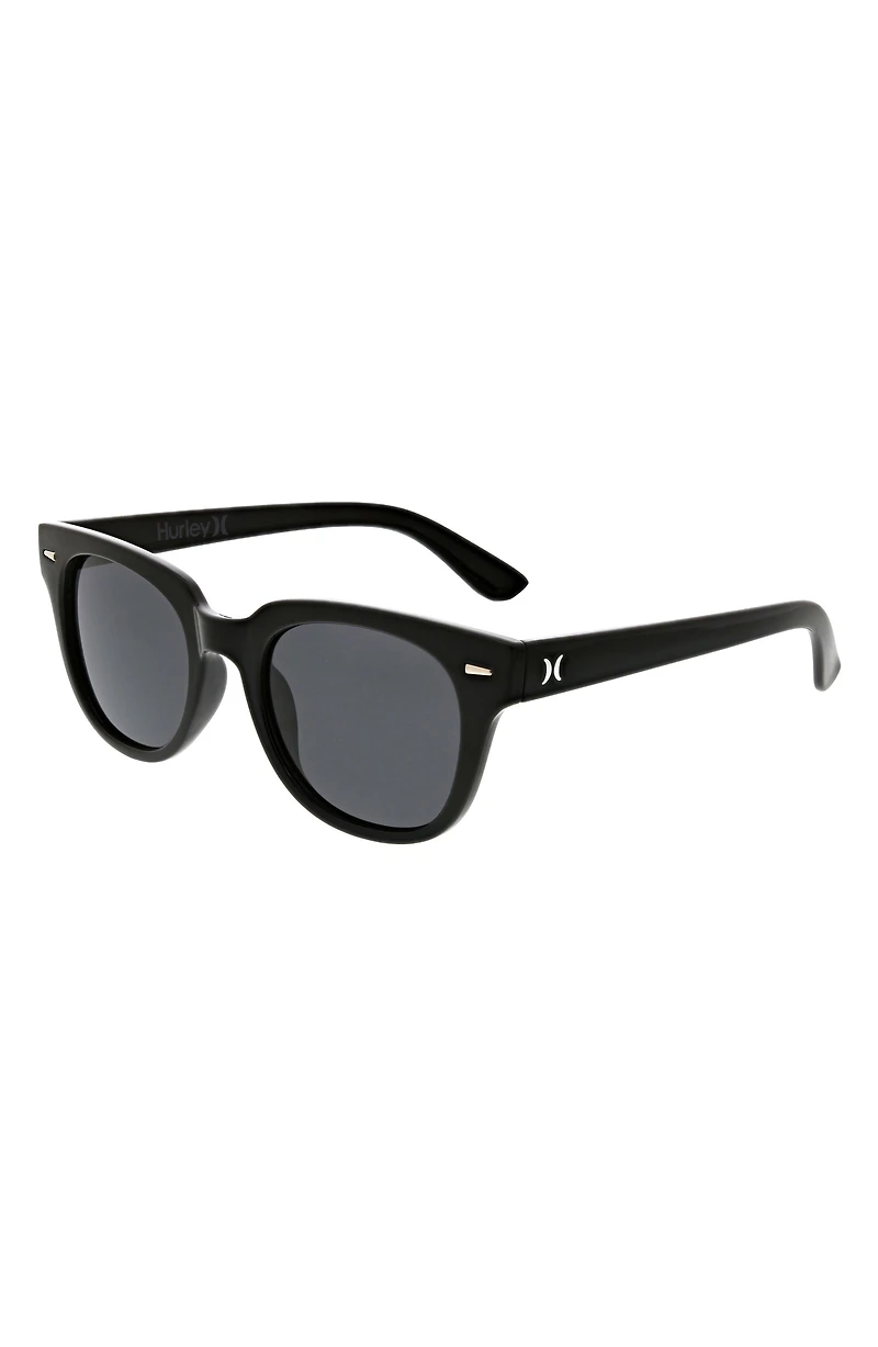 Retro Square 49mm Polarized Sunglasses