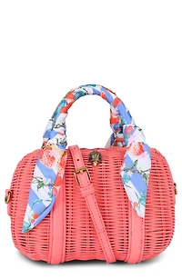 Kensington Basket Boston Crossbody Bag