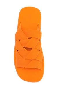 Woven Strap Slide Sandal