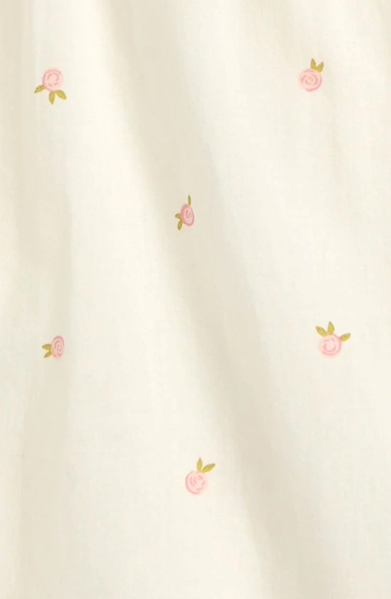 Smocked Cotton Dress & Bloomers