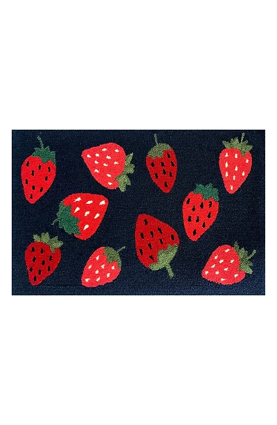 Strawberry Toss Door Mat