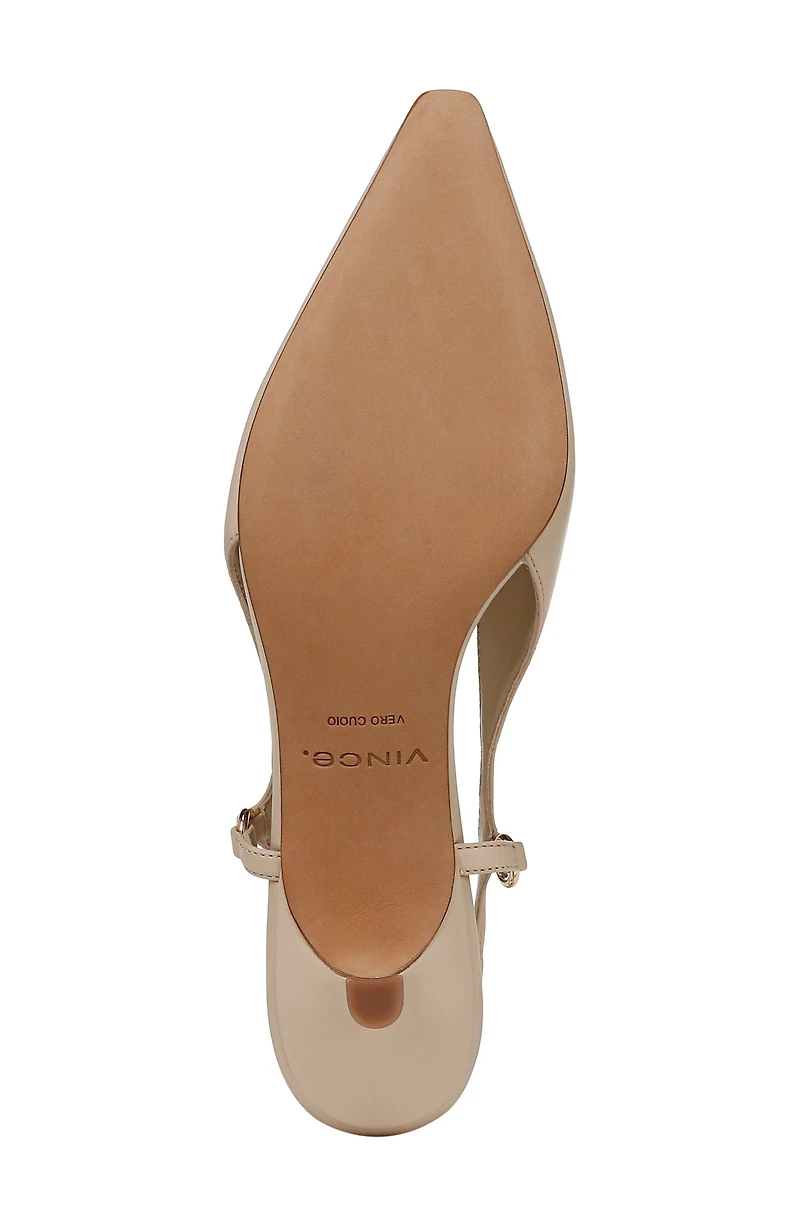 Sabrina Slingback Kitten Heel Pump