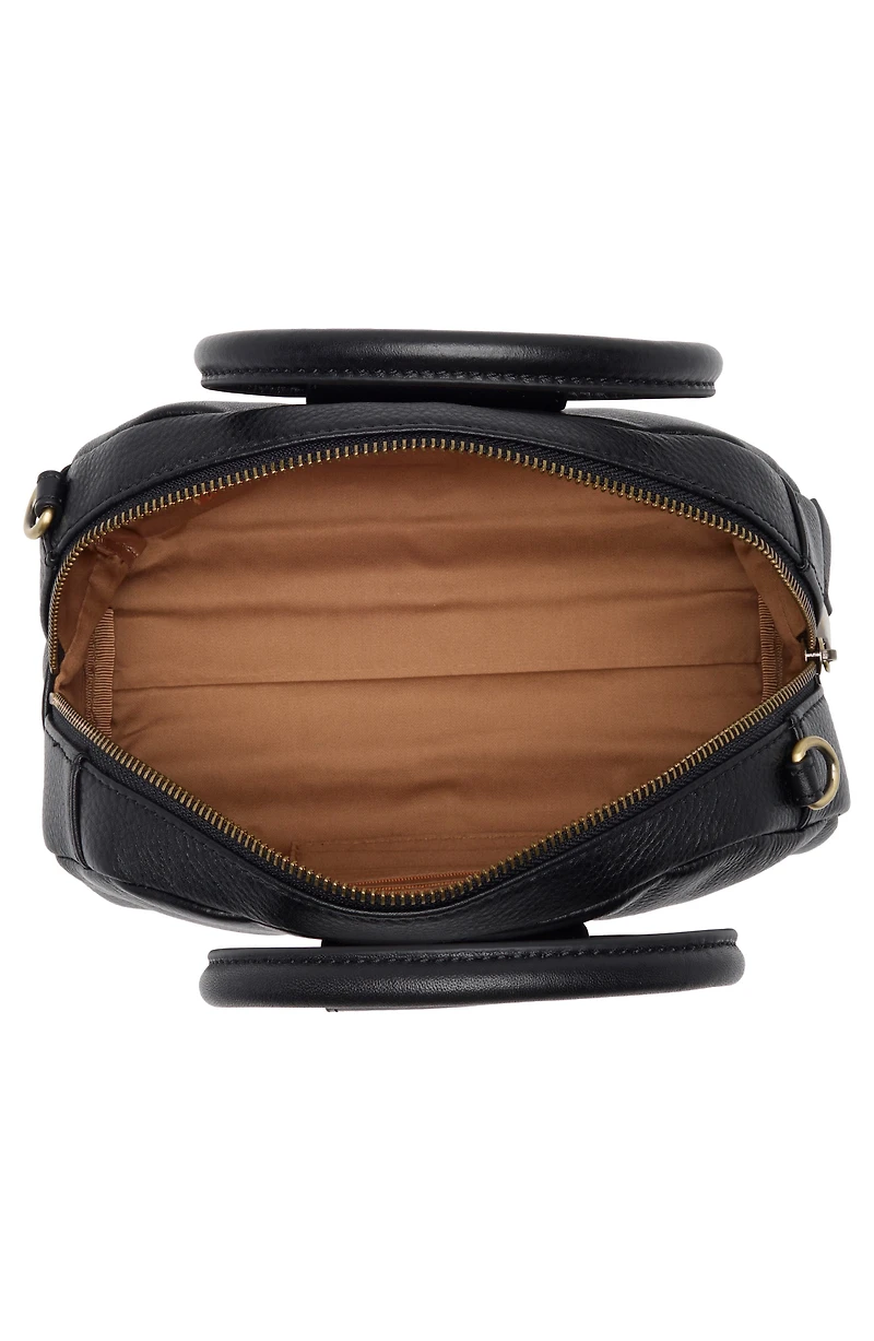 Sheila Mini Leather Satchel