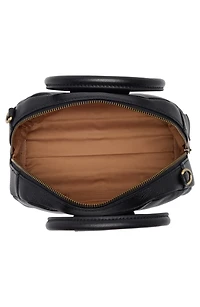 Sheila Mini Leather Satchel