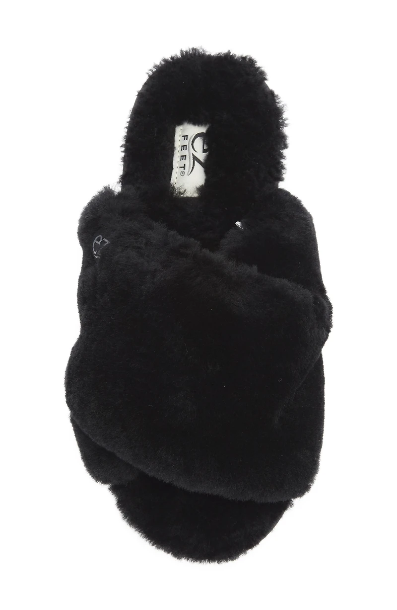 Genuine Shearling Mule