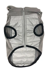 'Apex' Lightweight Hybrid 4-Season Stretch & Quick-Dry Dog Coat w/ Pop out Hood - Medium