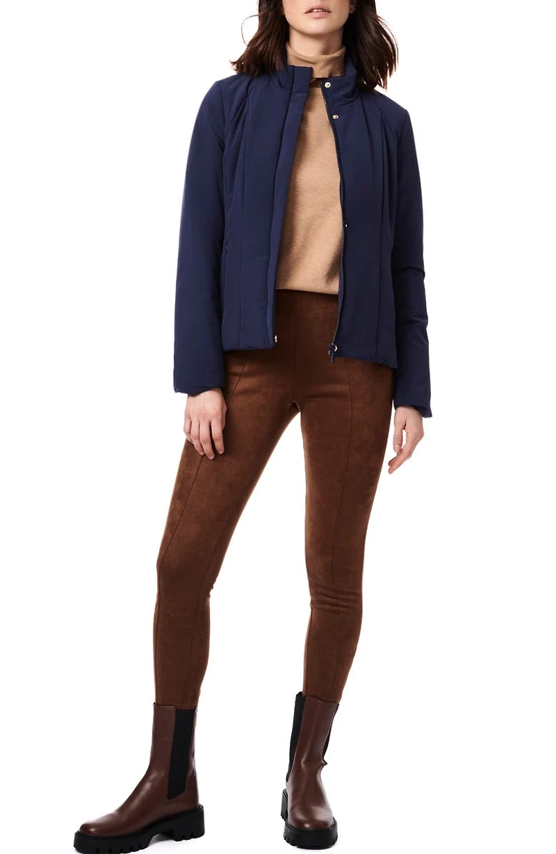 Stand Collar Puffer Jacket